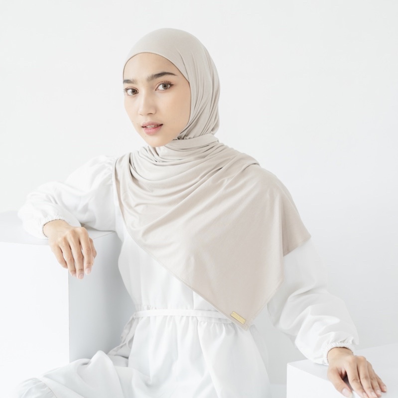 VELOSE - PASHMINA KAOS INSTAN + INNER ( 2in1)