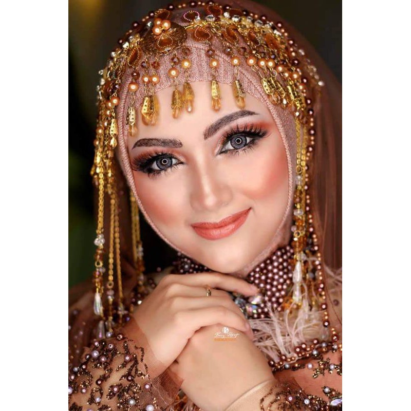 Cleopatra hiasan kepala pengantin