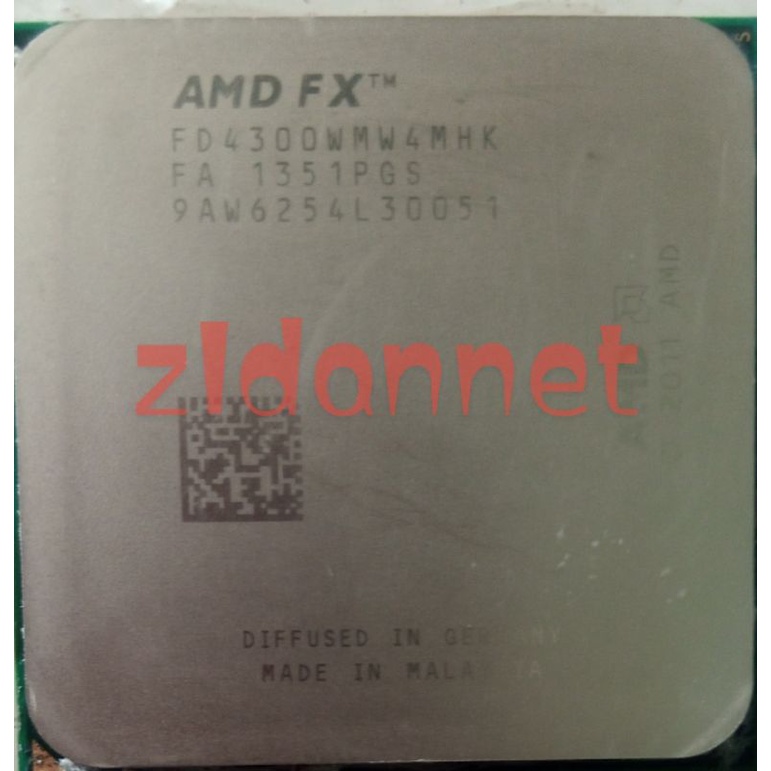 AMD Vishera FX-4300 3.8Ghz Cache 4MB 95W