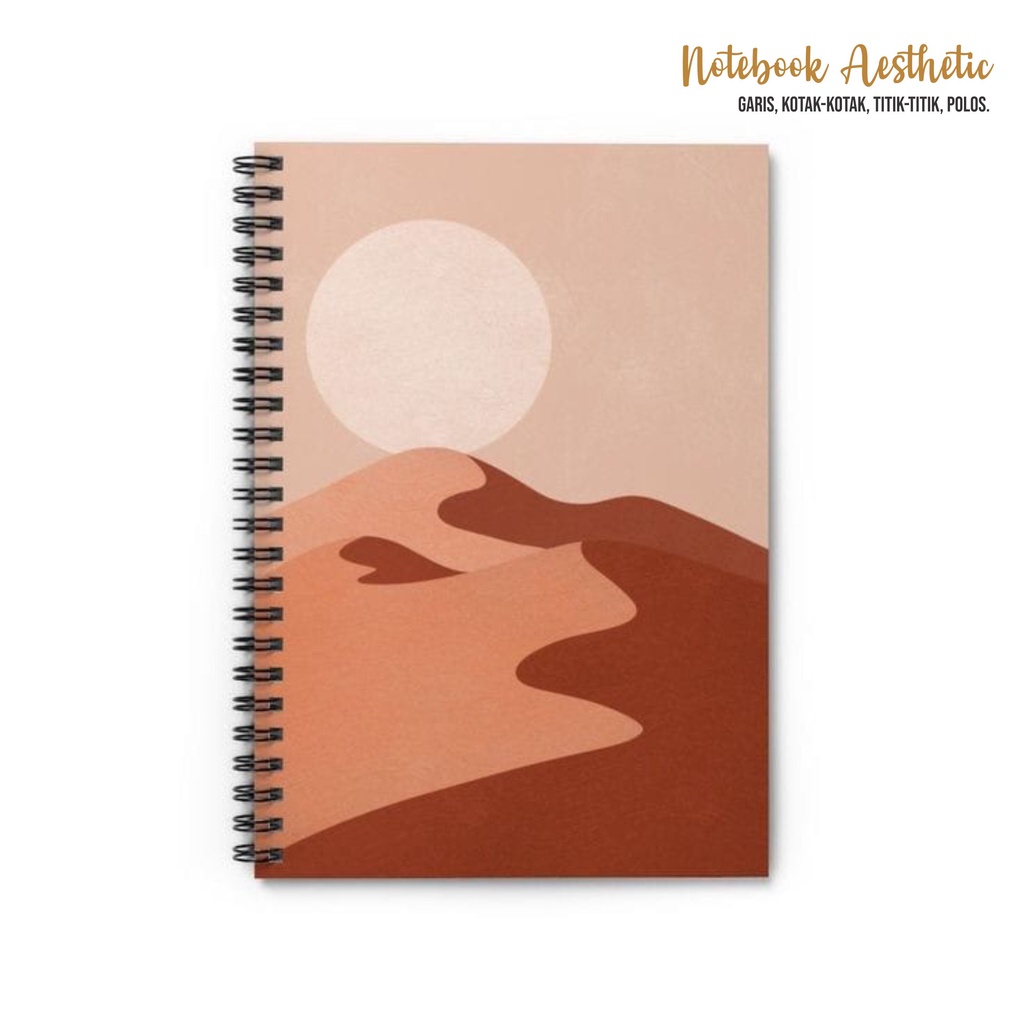 

Notebook Aesthetic | Ready Cover | A5 | 100 Page