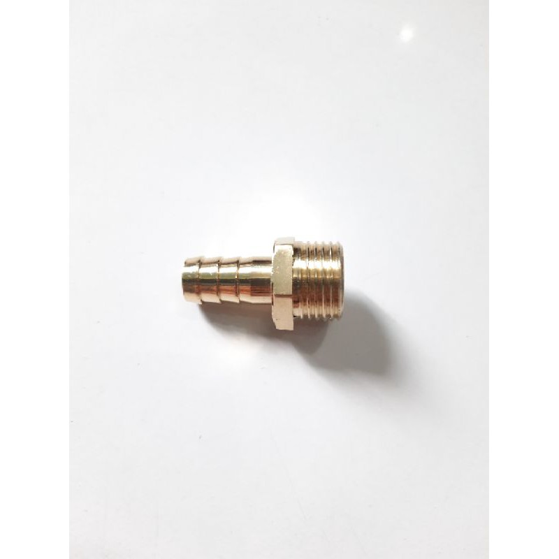 Nepel selang 1/2&quot; × 1/2&quot; KUNINGAN DRAT LUAR