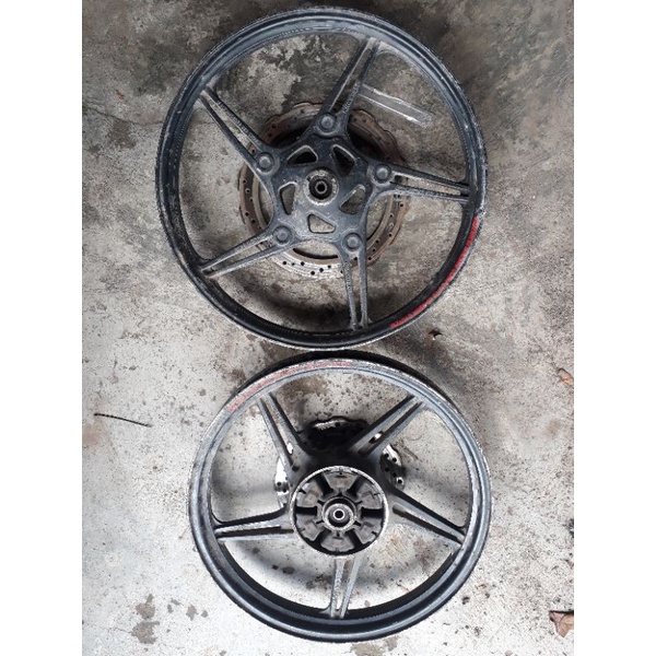 velg pelek pelah racing roda kawasaki athlete atlele athlet original