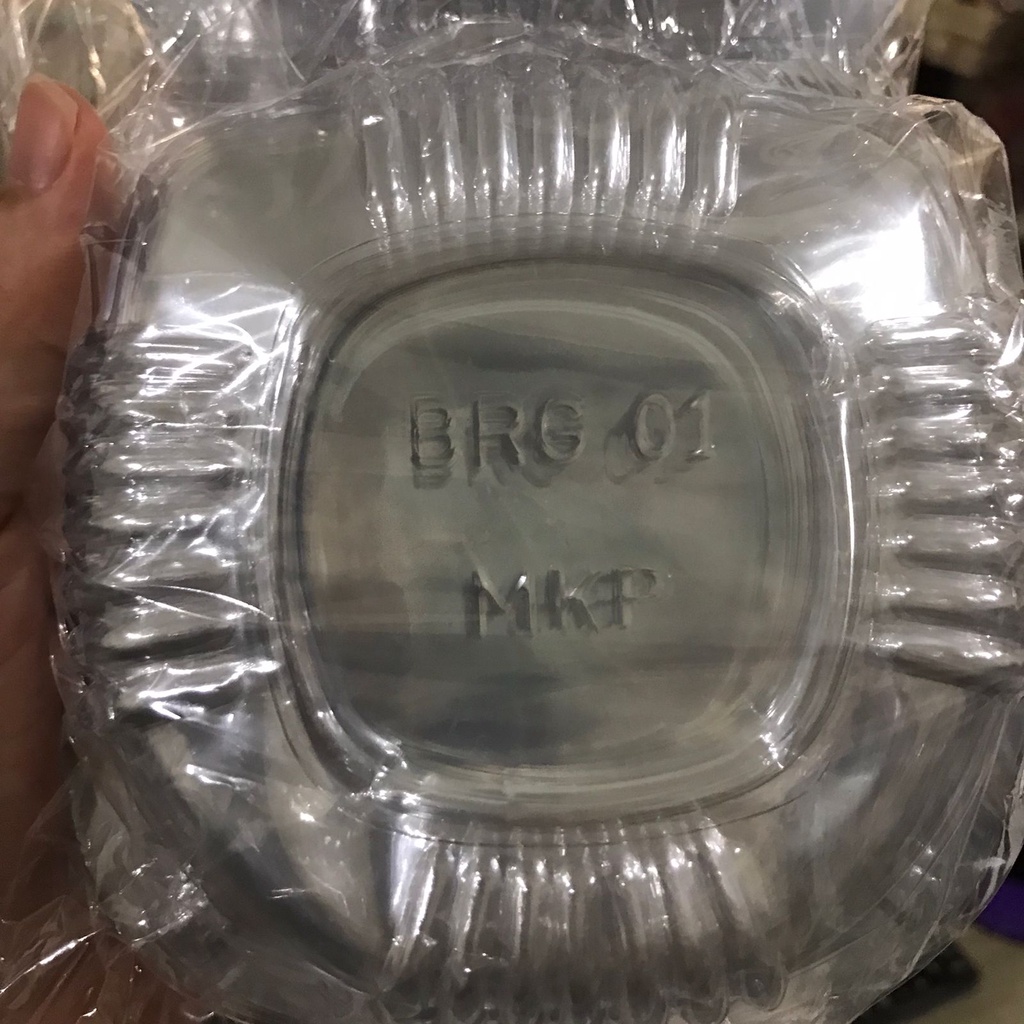 (CK-BF) MIKA BURGER MKP BRG 01 @100pcs mika burger plastik mika