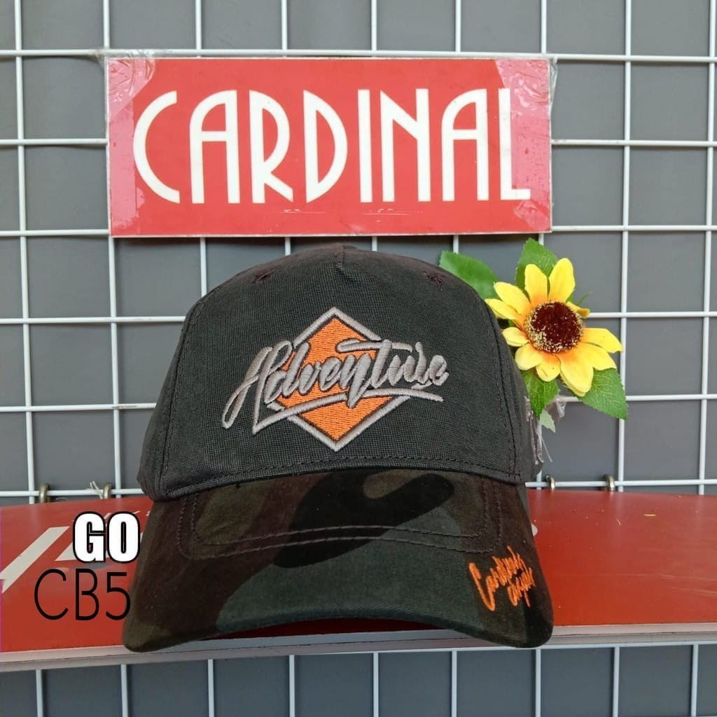 gos CB CARDINAL TOPI CASUAL 100 % Original Topi Cowok Baseball Keren