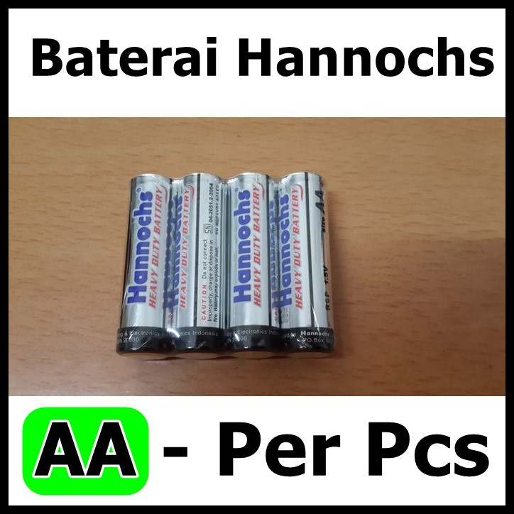 Baterai batre Hannochs AA atau A2 per pcs