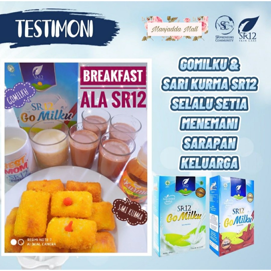 SUSU KAMBING / GOMILKU SR12 RASA COKELAT / SUSU ETAWA KUALITAS PREMIUM