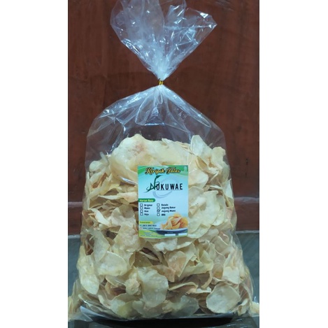 

KERIPIK TALAS / MBOTHE >>>KEMASAN ( 1/2 kg)