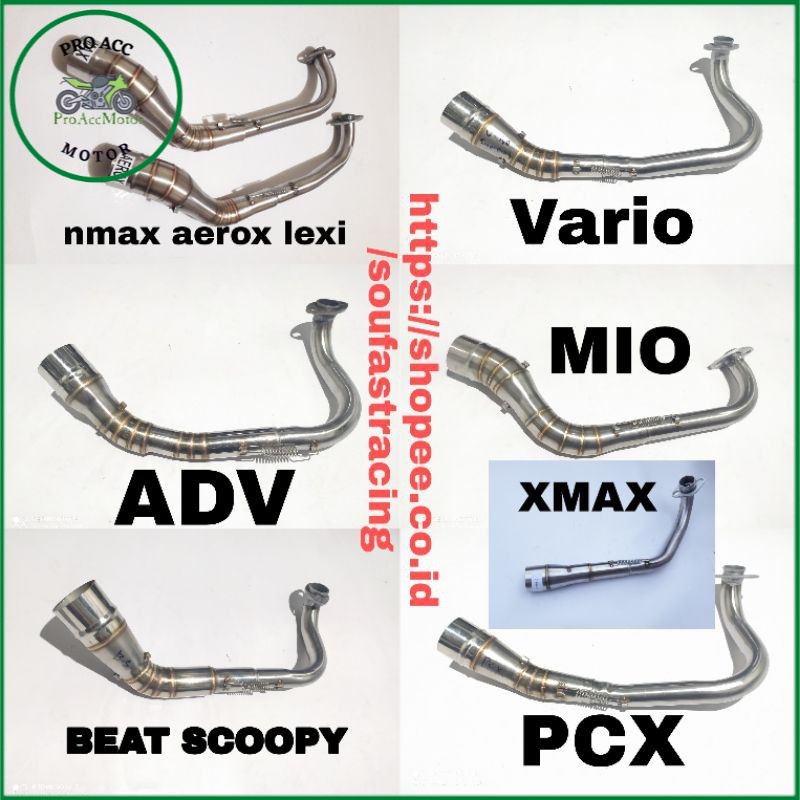 knalpot nmax aerox vario pcx beat scoopy xmax lexi mio adv genio Austin racing