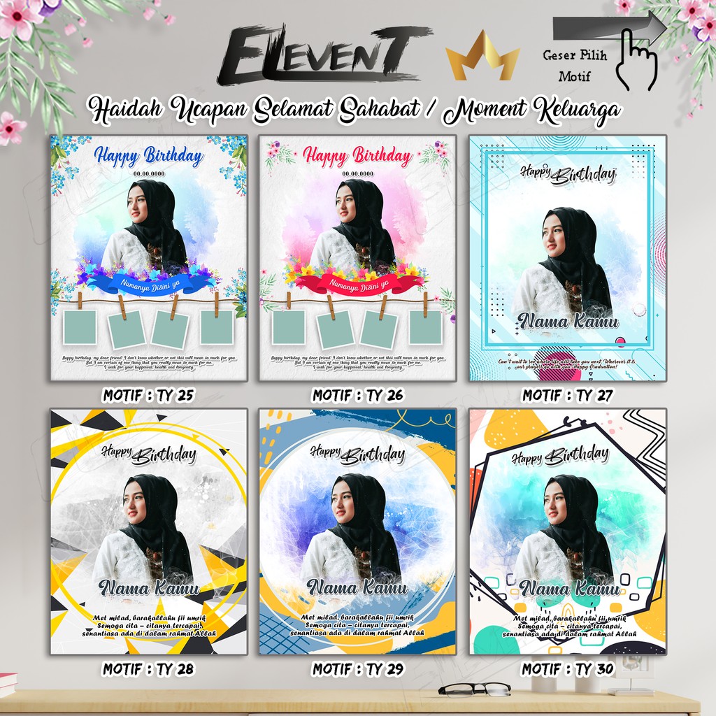 Miliki Softfile Desain / Setting Foto Wisuda Edit Foto l Hadiah Kado Wedding Wisuda anniversary ulang tahun Unik Ultah  Pernikahan Ulang Tahun Murah tasyakuran aqiqah Graduation Panjangan Dinding walldecor rumah menarik Unik Tanpa Bingkai dan Cetak Murah