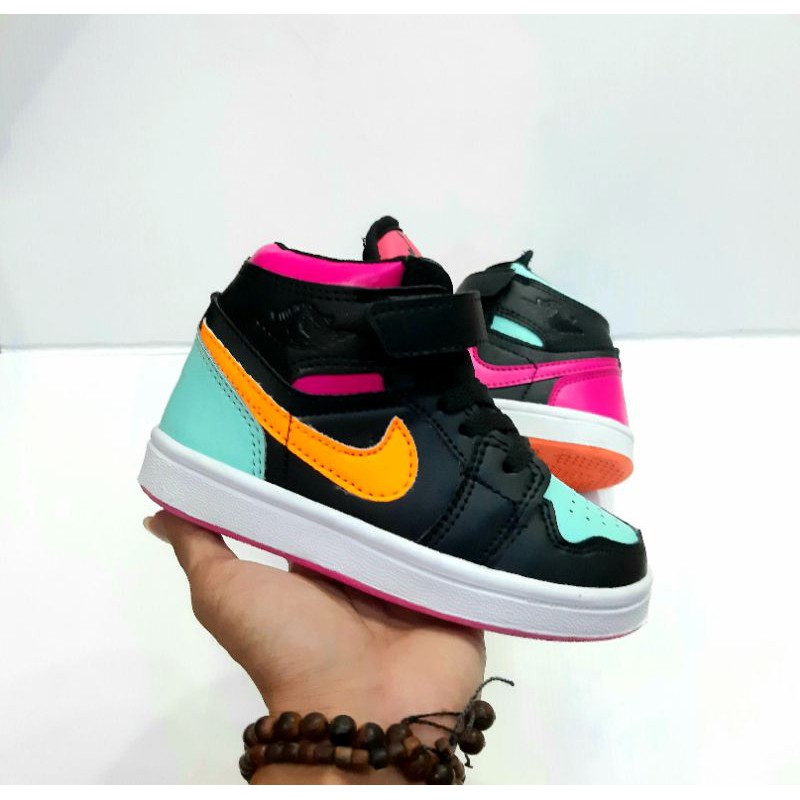 SEPATU ANAK PEREMPUAN JORDAN PREMIUM HIGH QUALITY SEPATU JALAN ANAK ANAK