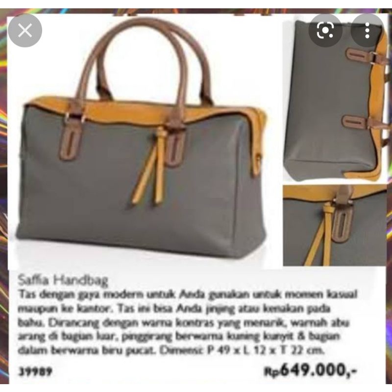 Saffia handbag