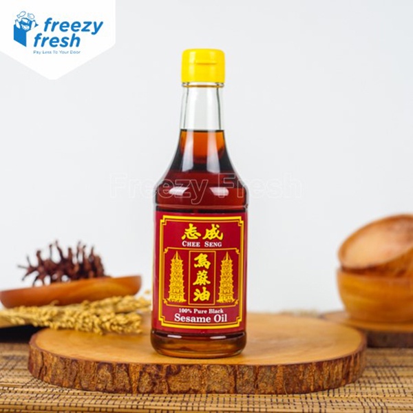 

Cheeseng Black Sesame Oil - Minyak Wijen Hitam Chee Seng