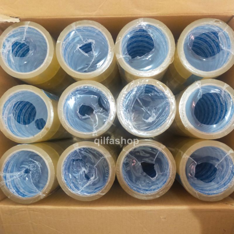 LAKBAN BENING EKA TAPE 45MM X 85 YARD &amp; 55 YARD - ISOLASI PLAKBAN ORIGINAL