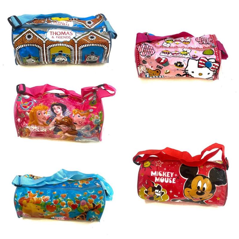

[BISA COD] Tas Ulang Tahun / Tas Ngaji / Goodie Bag Karakter Thomas, Princess, Hello Kitty, Mickey, Pooh