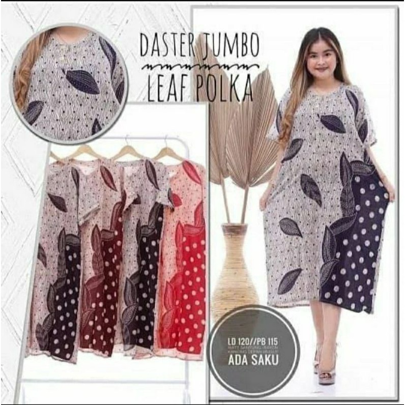 DASTER JUMBO BUSUI LEAF POLKA