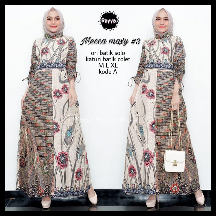 Terbaru Batik Solo Mecca Maxy 3 Kode Ab Rayya Batik Amanah Surakarta 145.000