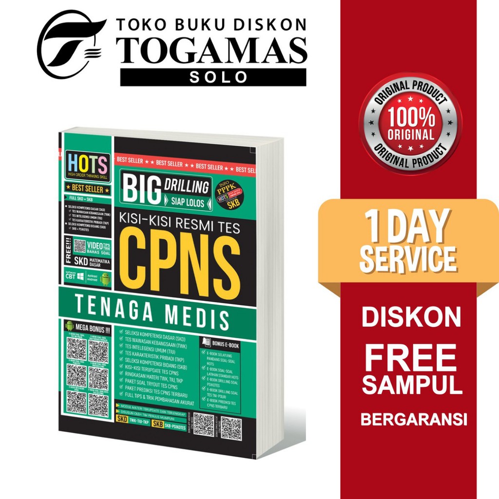 BIG DRILLING SIAP LOLOS KISI-KISI RESMI TES CPNS TENAGA MEDIS