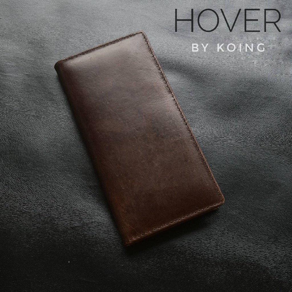 Dompet long wallet kulit asli 100% genuine leather free laser nama