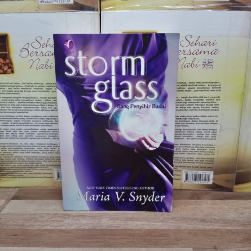 

NOVEL ORIGINAL - STORM GLASS SANG PENYIHIR BADAI