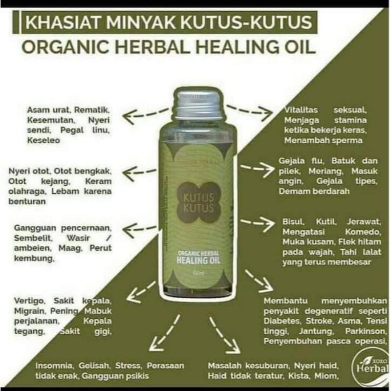 MINYAK KUTUS KUTUS ORIGINAL