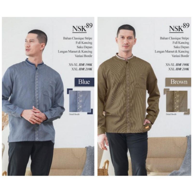 Nibras Koko Dewasa Nsk 89 Koko Nibras Lengan Panjang