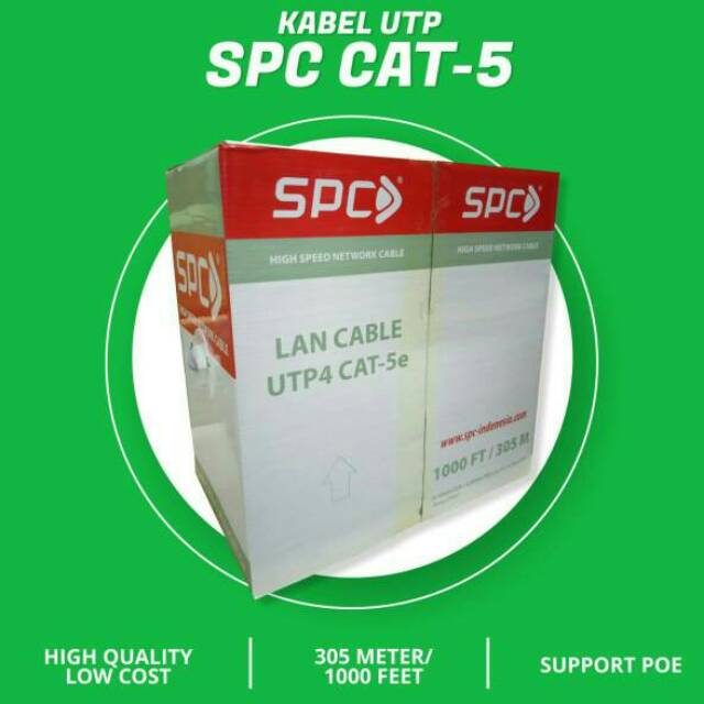 Kabel UTP Cat 5e SPC