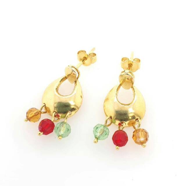 Anting Fashion Anting Emas 17 K - Murah 3.1gr - 3570
