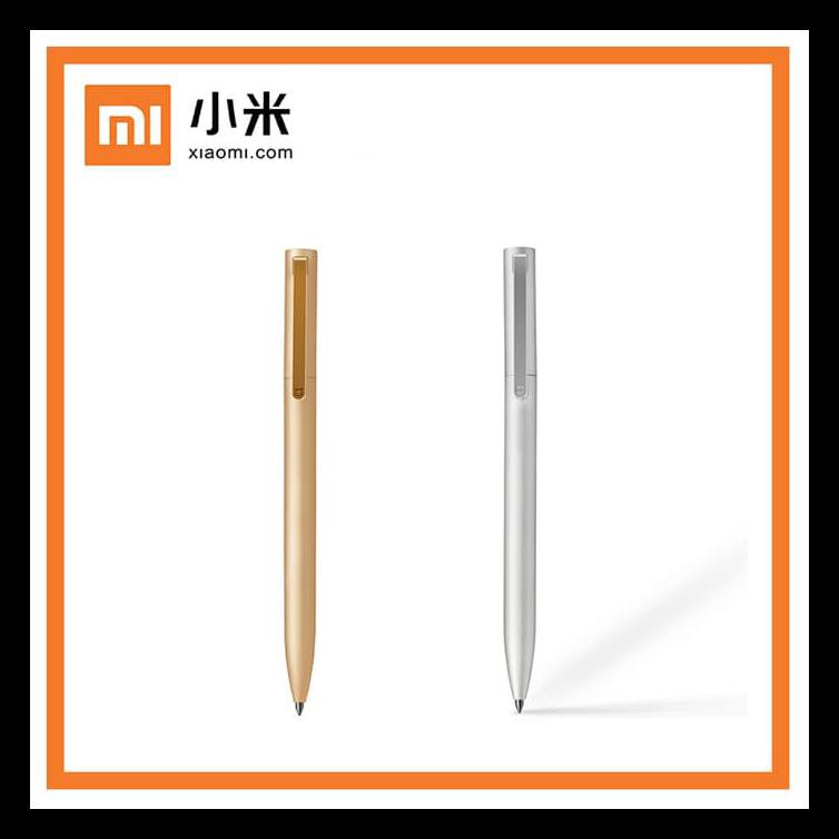

Xiaomi Mijia Signature Metal Pen Mi Aluminum Rollerball Pen - Emas Terbaik