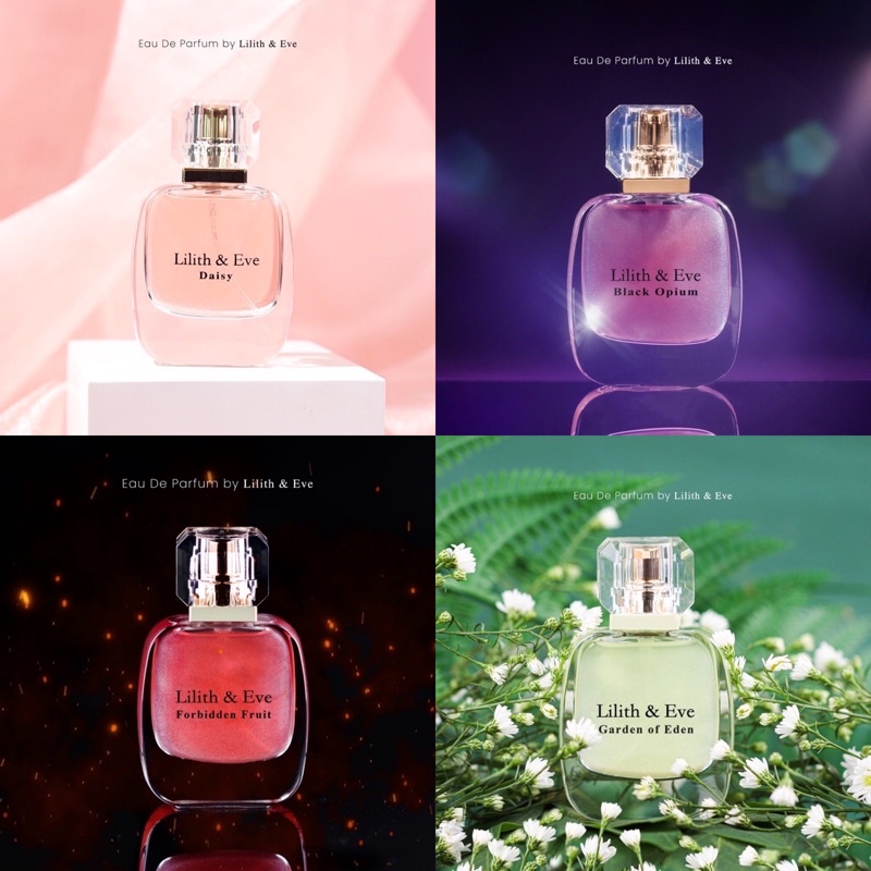 LILITH & EVE DAISY BLACK OPIUM PARFUM WANITA / LILITH & EVE EAU DE PARFUME EDP - TINTED LIP GLOW SER
