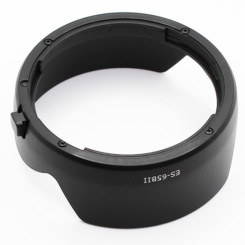 ES-65B Reversible Lens Hood Anti-Reflective Hood Lens for Canon RF 50mm F1.8 STM Camera Lens Hood