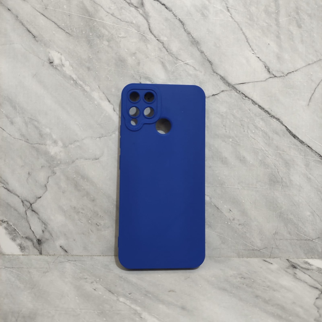 SoftCase ProCamera Silicon Matte Case Full Cover Realme Narzo 50A Narzo 50I GT Neo 2 White_Cell