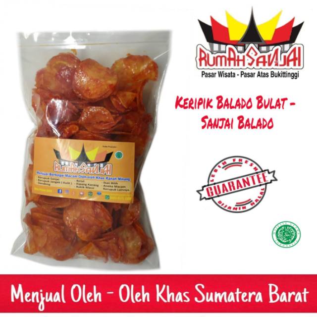 

Keripik Balado Bulat 250 gr