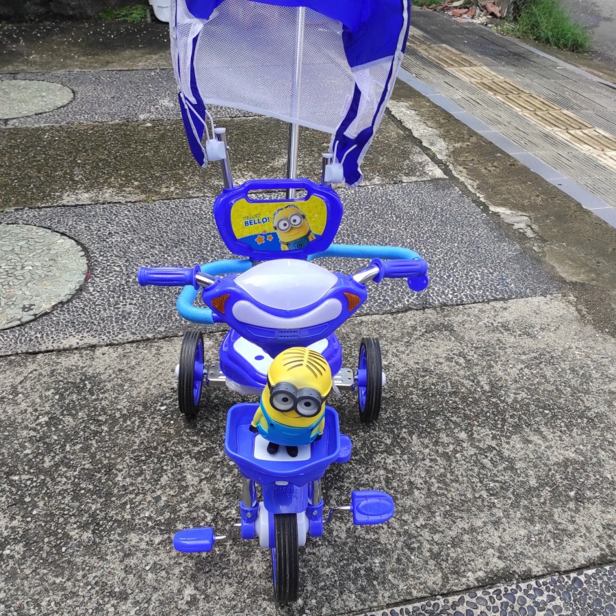 Sepeda Anak Roda Tiga Tricycle Nakami Minion