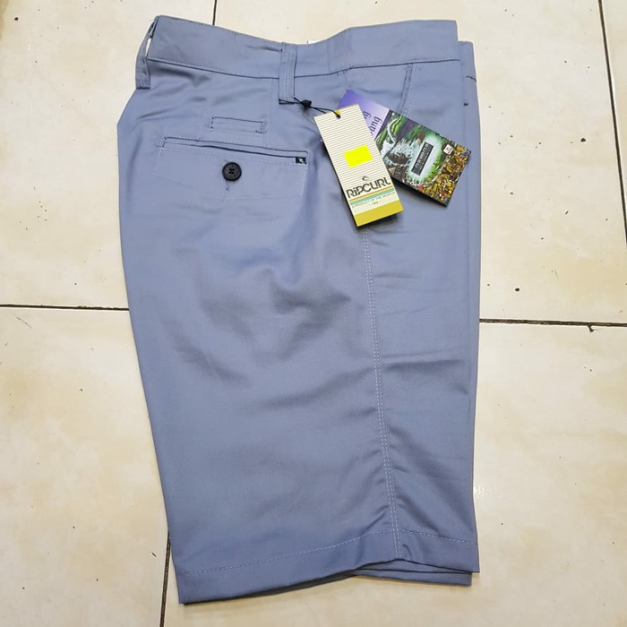 NEW FB CELANA CHINOS PENDEK RIP CURL ORIGINAL SURF SKATE - RIP CURL BIRU MUDA