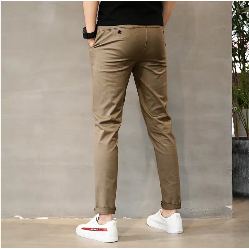 Mokokomo Celana Panjang Pria Celana Chino Fashion Pria ( 100 % Real Pic )