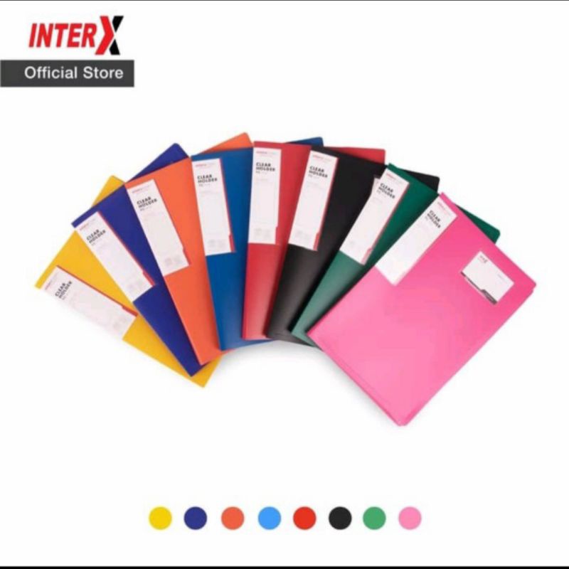 

Inter X Clear Holder Folio FC 20 Pocket / dokumen keeper / Display Album