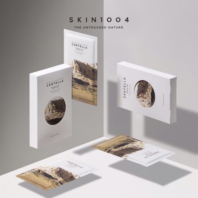 SKIN1004 MADAGASCAR CENTELLA WATERGEL SHEET AMPOULE MASK - SKIN1004 SHEET MASK MASKER WAJAH
