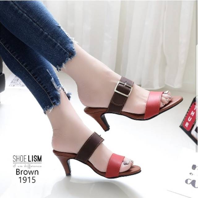 ABBUSHOES Ak 27 High Heels Untuk Wanita 7cm