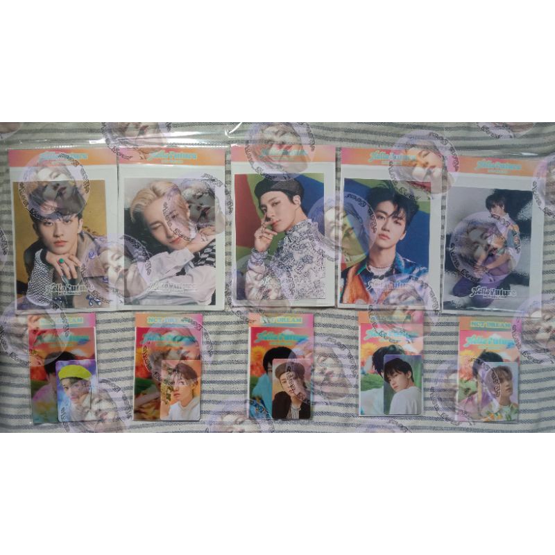 (READY) Md Hello Future 3D Lenticular card set + Postcard dan Hologram PC set mark renjun jeno jaemi