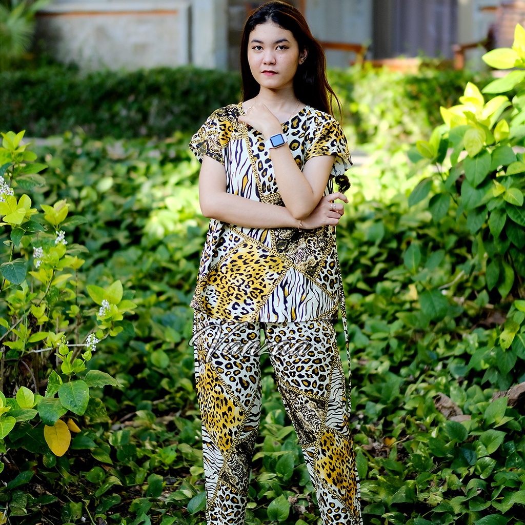 BAJU TIDUR WANITA SET PANJANG © VANZAA BALI 2022
