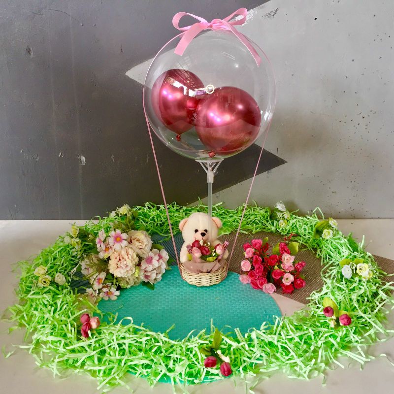 Buket Balon Korea Buket Uang Bloom Box Hampers Murah Kado Ultah Valentine Kelulusan