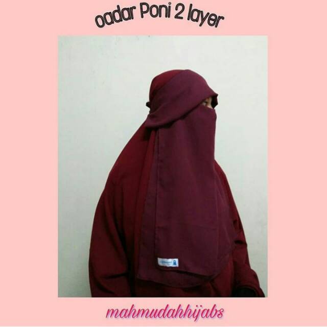 Cadar poni/ niqob poni / cadar murah