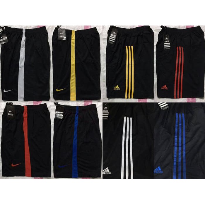Termurah Celana Nike Polos Hitam Strip Putih, Emas, Merah, Biru |