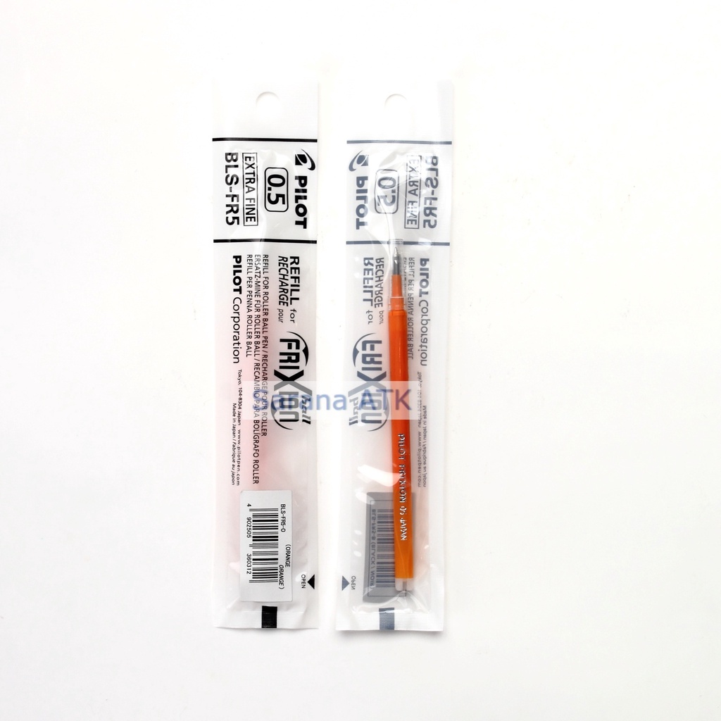 

FRIXION - REFILL WARNA ORANGE 0,5 Pcs