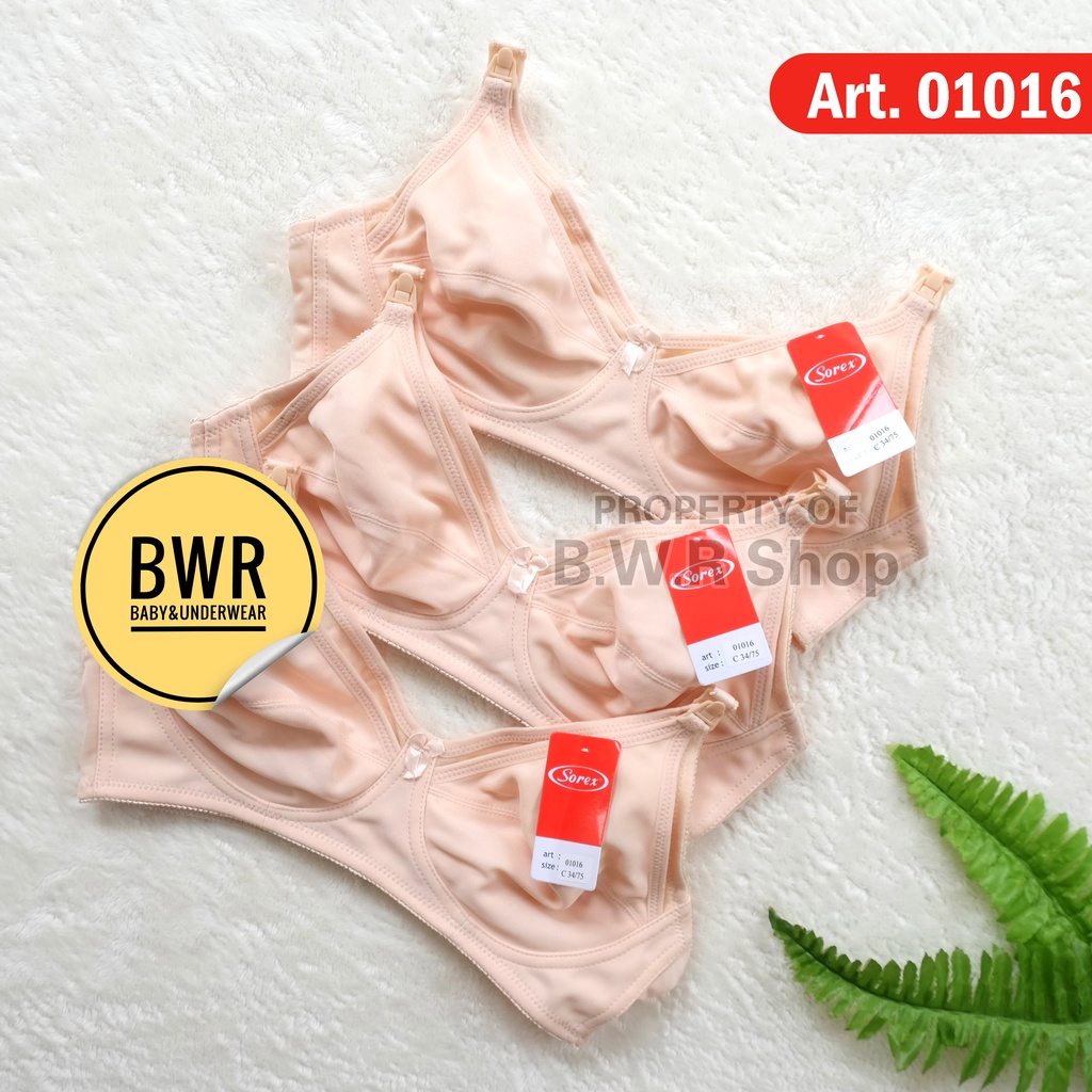 BH SOREX 01016 Menyusui [ VII C4 ] Bra Sorex Tanpa Busa Tanpa Kawat