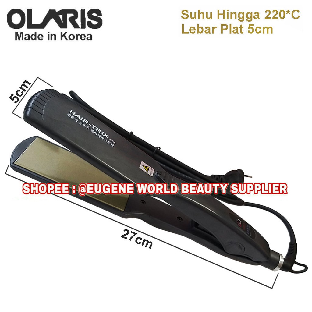 CATOK RAMBUT OLARIS ORIGINAL PLAT LEBAR - CATOKAN RAMBUT OLARIS KOREA ORIGINAL 8228