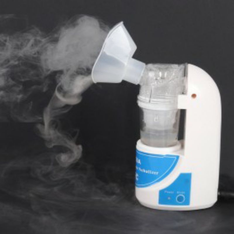 TaffOmicron Alat Terapi Pernafasan Ultrasonic Inhale Nebulizer - MY-520A - White