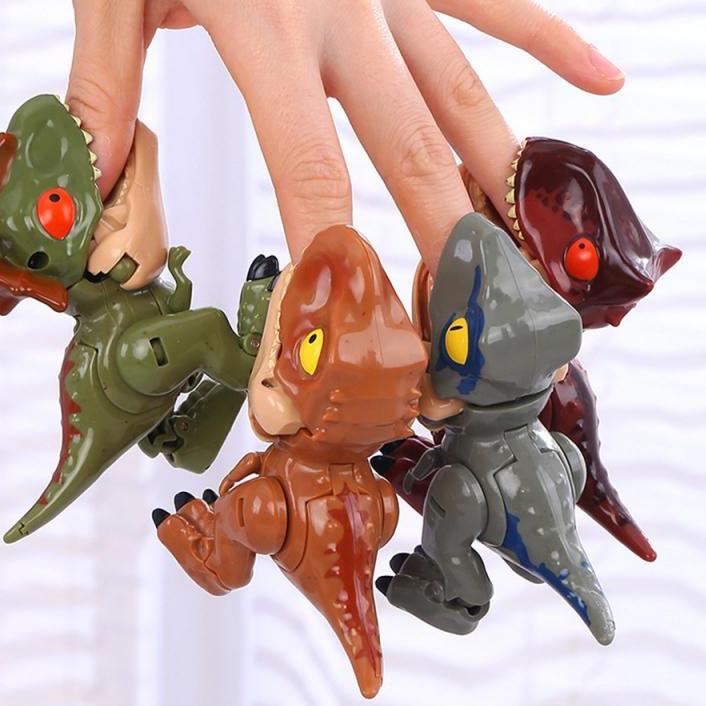 ☉ Jurassic World Yuexing 8286 Funny Dinosaur - Snap Squad Dinosaurus Robot ✾