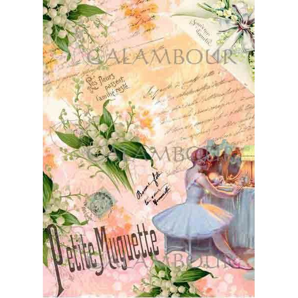 Rice Paper Calambour Size 35x25cm RCP 20