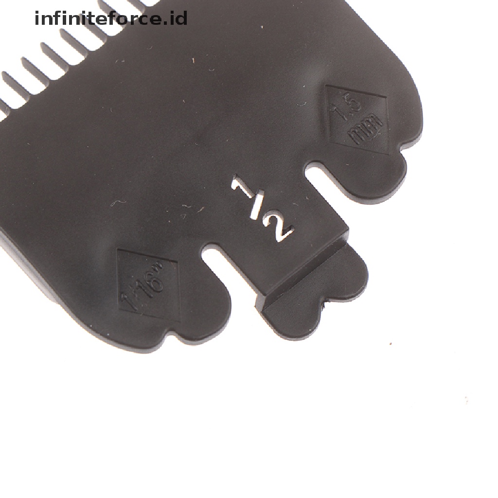 Infiniteforce.id 10PCS / Set Sisir Panduan Potong Rambut 1.5-25MM Untuk Salon